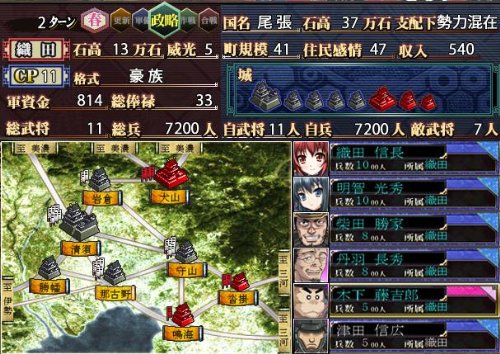 戰極姬飛舞於戰亂的少女