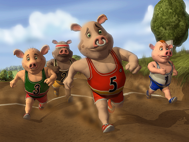 田徑豬派對