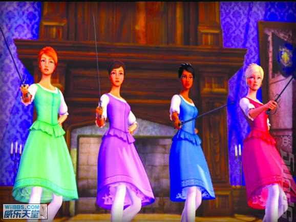 芭比與三個火槍手