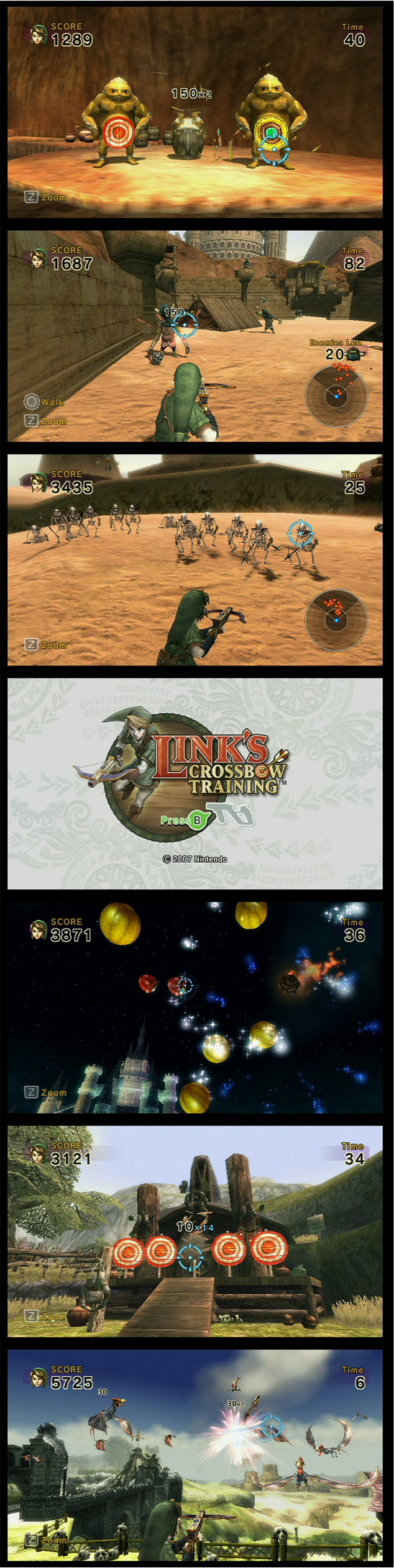 林克的十字弓訓練