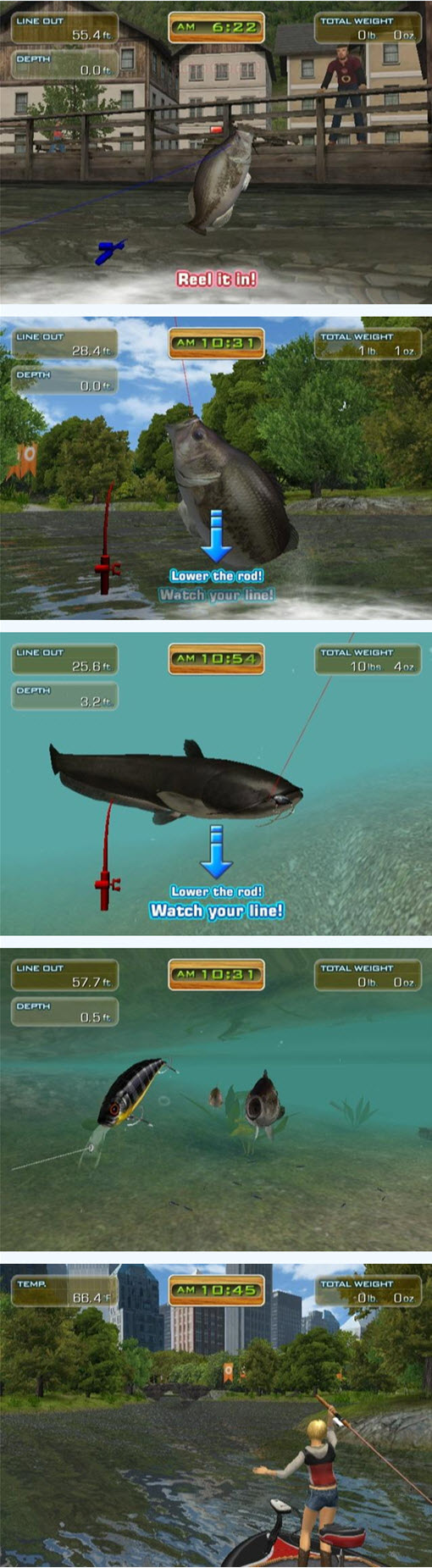 實感釣魚 又上鉤啦