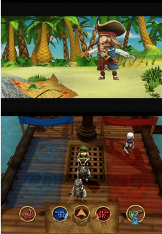 海盜任務搜尋黑鬍子的密寶