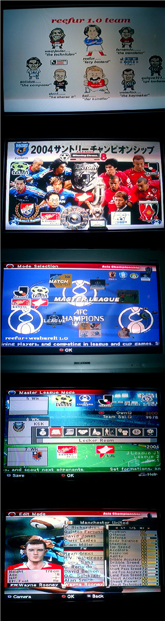 J聯盟.實況足球8勝利十一人.亞洲冠軍杯